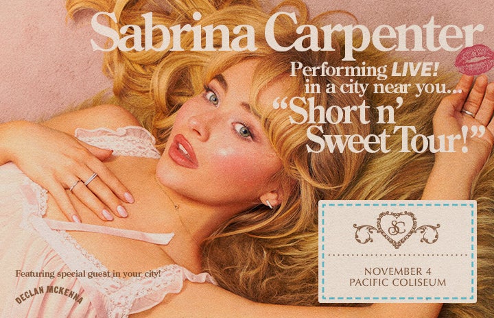 More Info for Sabrina Carpenter: Short N' Sweet Tour