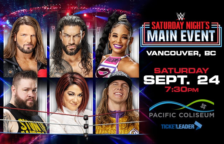 WWE SATURDAY NIGHT'S MAIN EVENT | TicketLeader