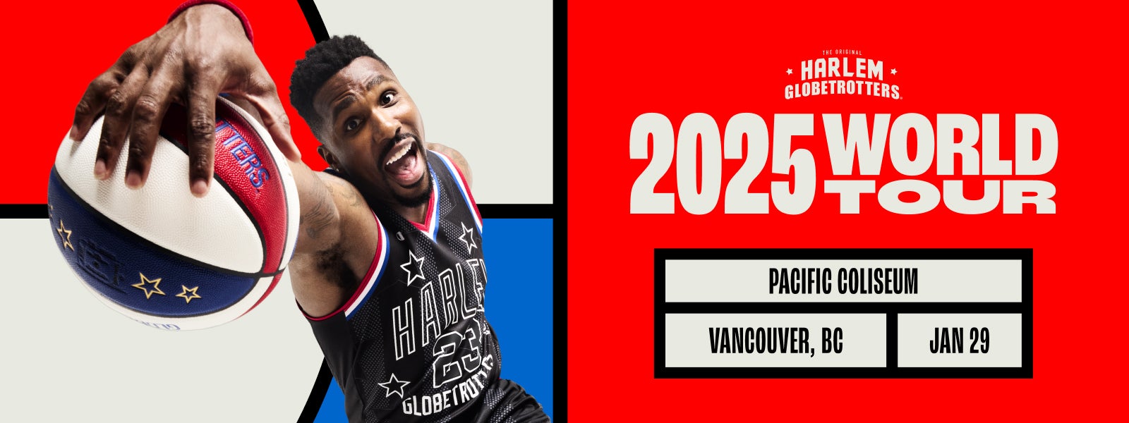 Harlem Globetrotters 2025 World Tour - Vancouver 