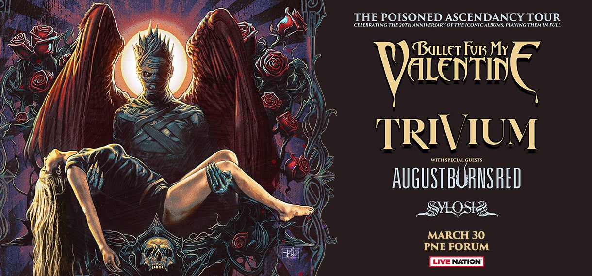 More Info for Bullet for My Valentine & Trivium: The Poisoned Ascendancy Tour 2025