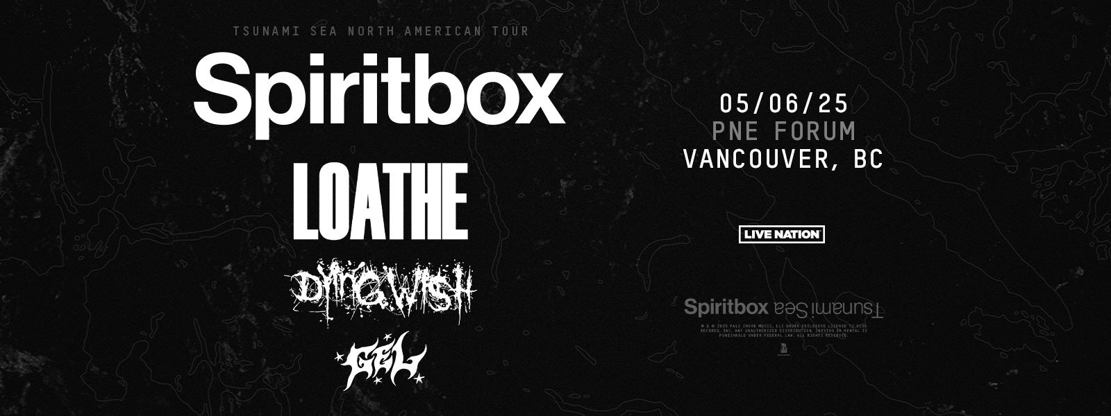 Spiritbox: Tsunami Sea North American Tour