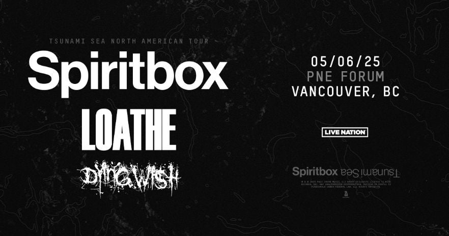 More Info for Spiritbox: Tsunami Sea North American Tour