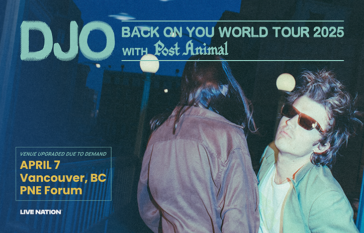 More Info for DJO - Back On You Tour